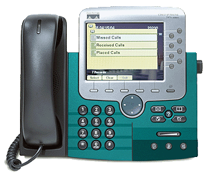 Green & Strip - Cisco Unified IP Phone