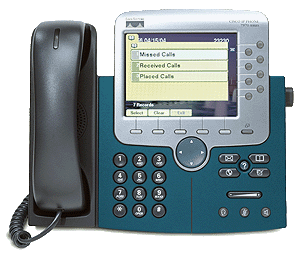 Green - Cisco Unified IP Phone